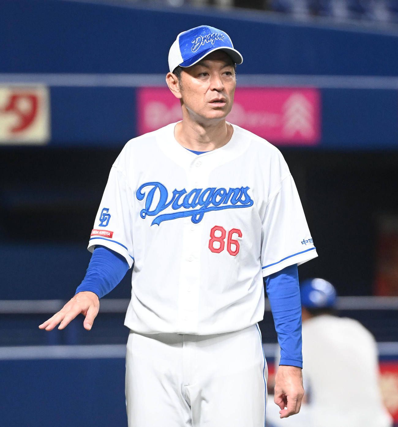 上田佳範コーチ（2024年6月9日撮影）