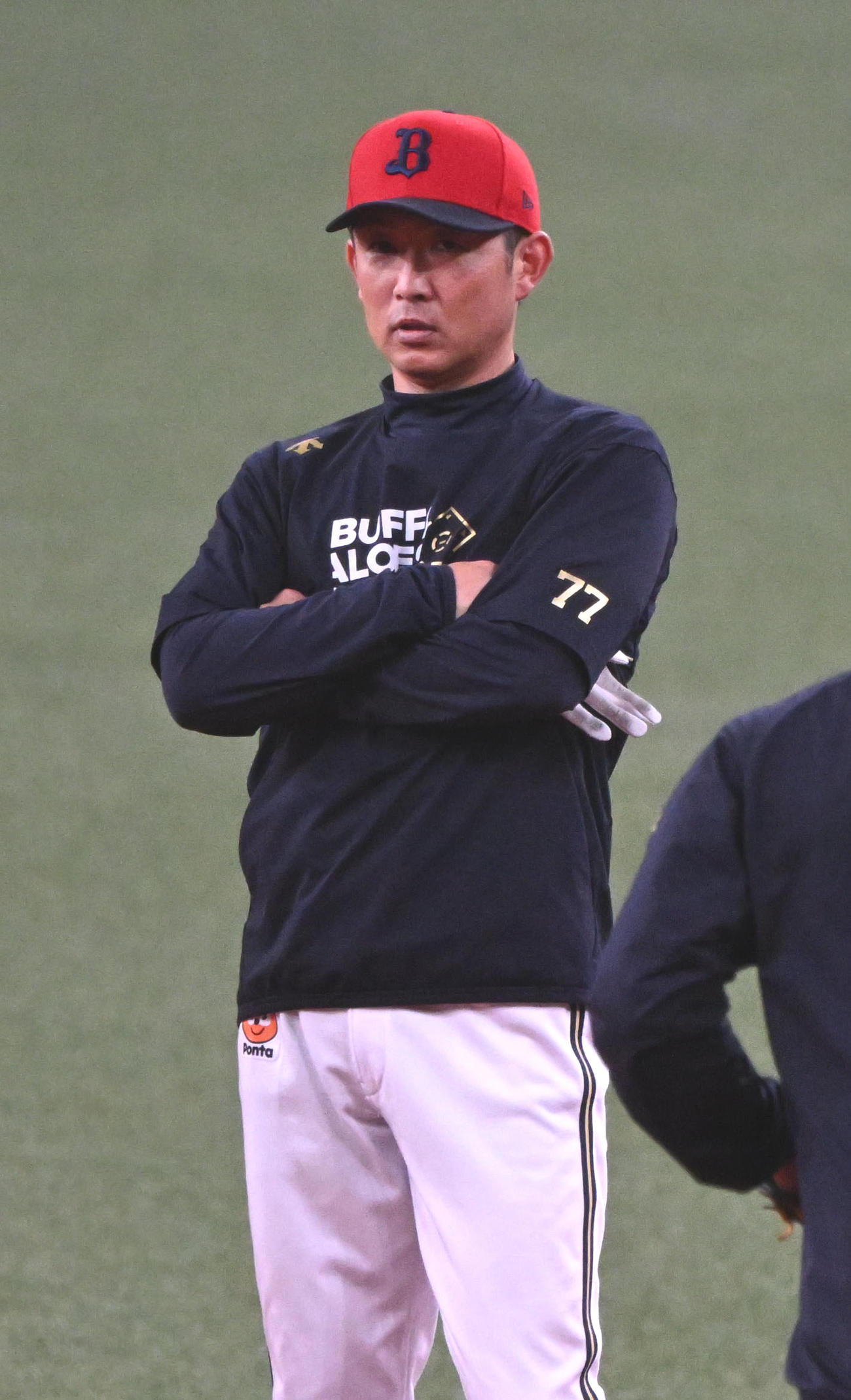オリックス梵英心コーチ（2024年6月撮影）
