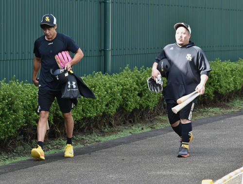 ソフトバンク】柳田悠岐＆山川穂高、フェニックスリーグに合流 CSに