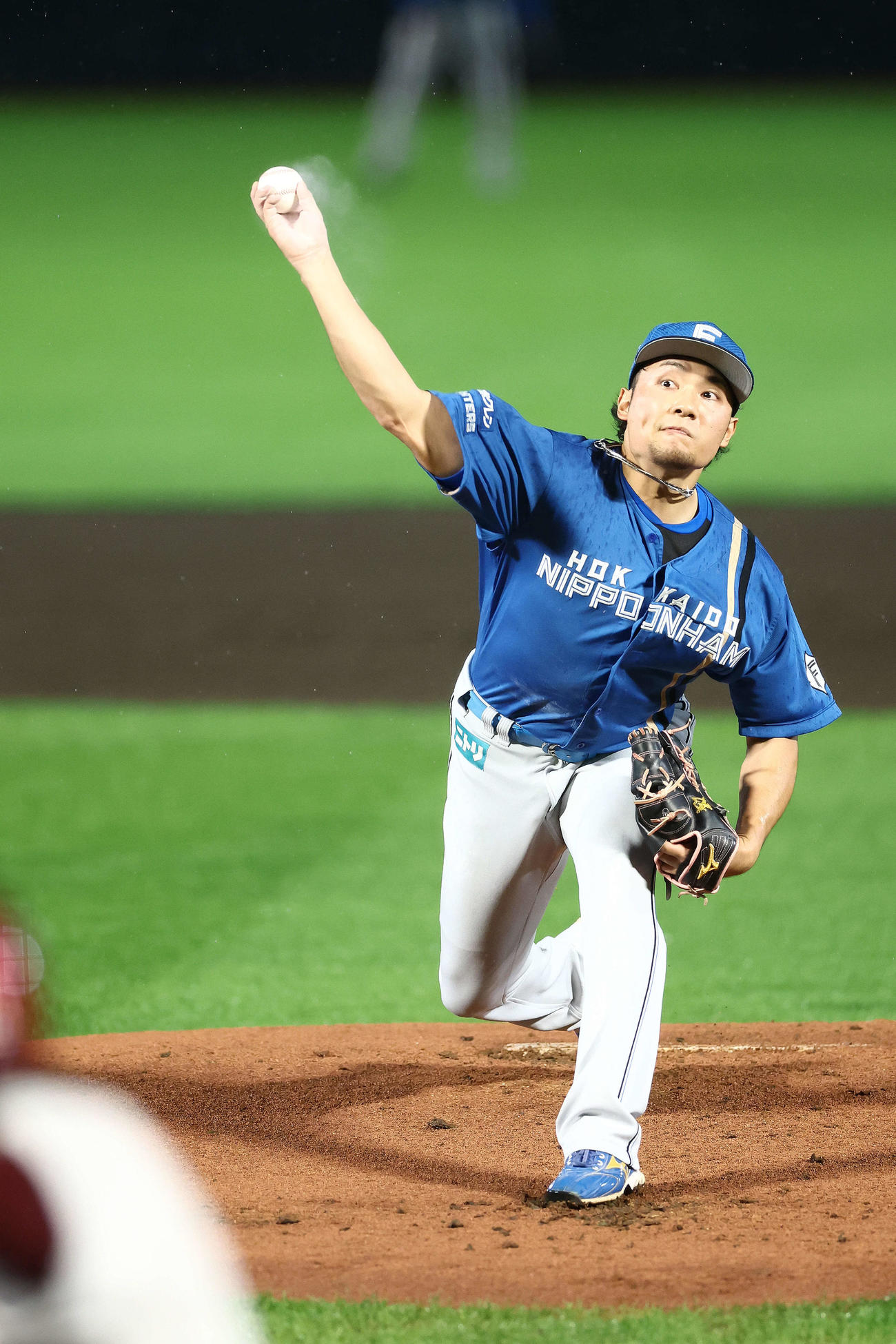 日本ハム伊藤大海（2024年10月8日撮影）