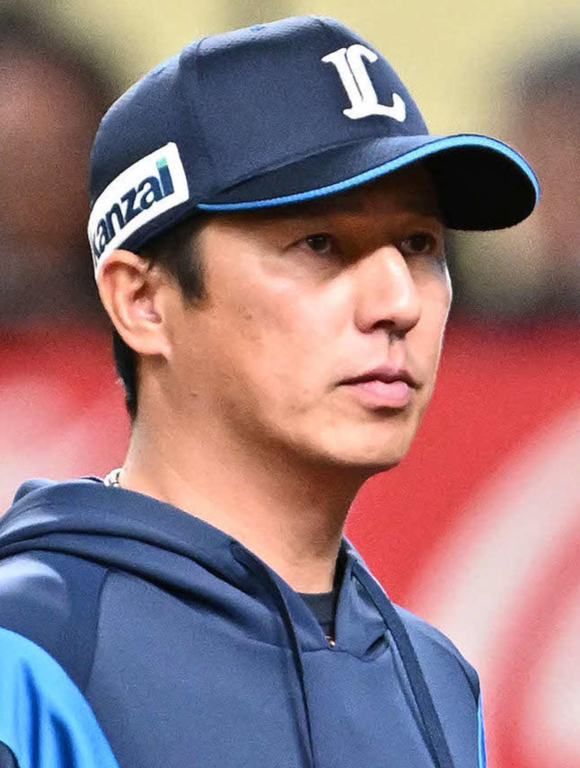 西武平石ヘッドコーチ（2024年4月撮影）