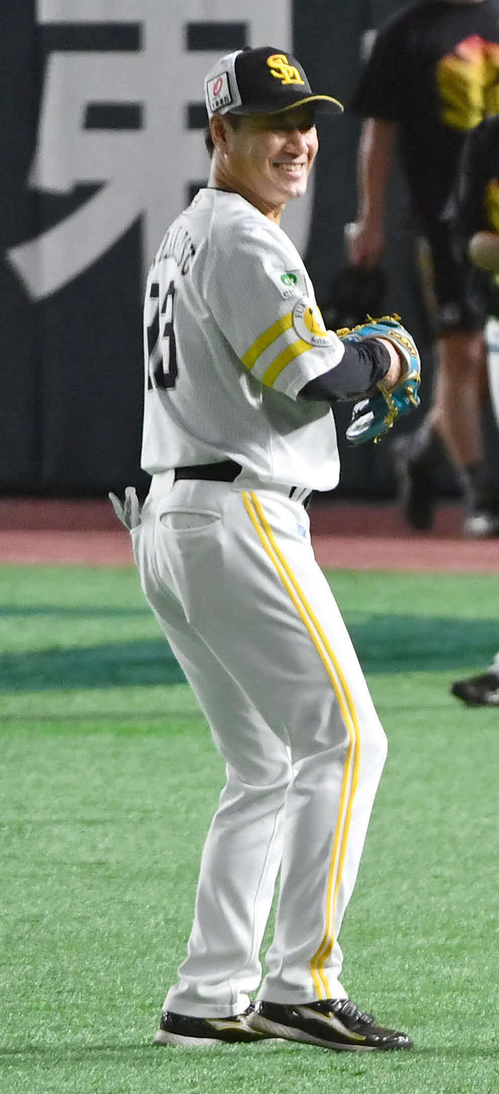 ソフトバンク村松有人コーチ（2024年10月7日）