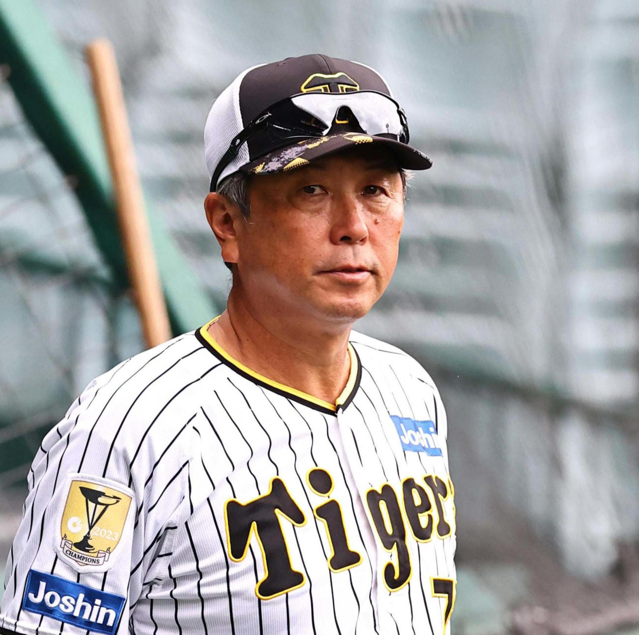 阪神水口栄二コーチ（2024年9月撮影）