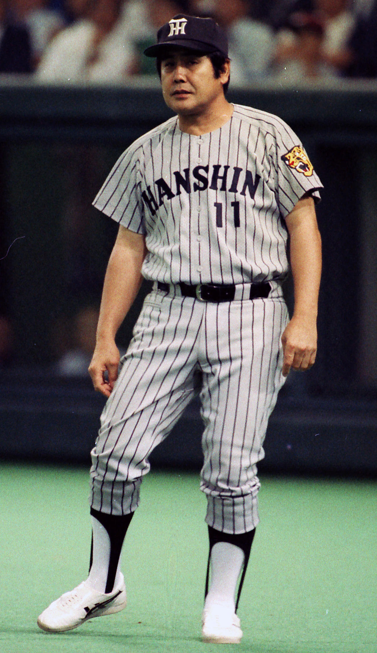 阪神監督時代の村山実氏（1988年7月撮影）