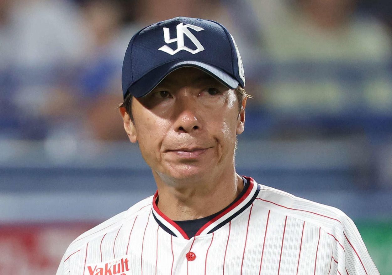 ヤクルト高津監督（2024年7月撮影）