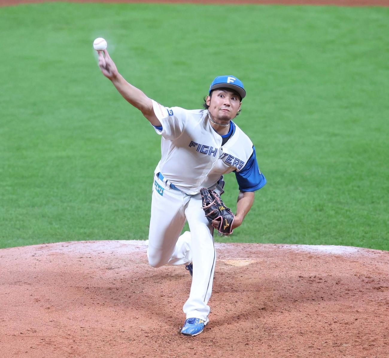 日本ハム伊藤大海（2024年9月26日撮影）