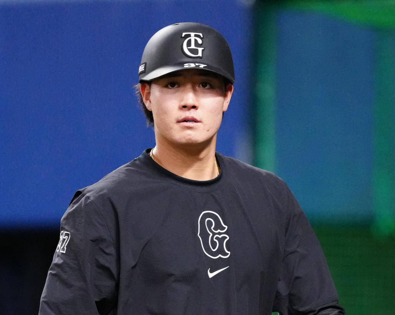 巨人郡拓也（2024年4月撮影）
