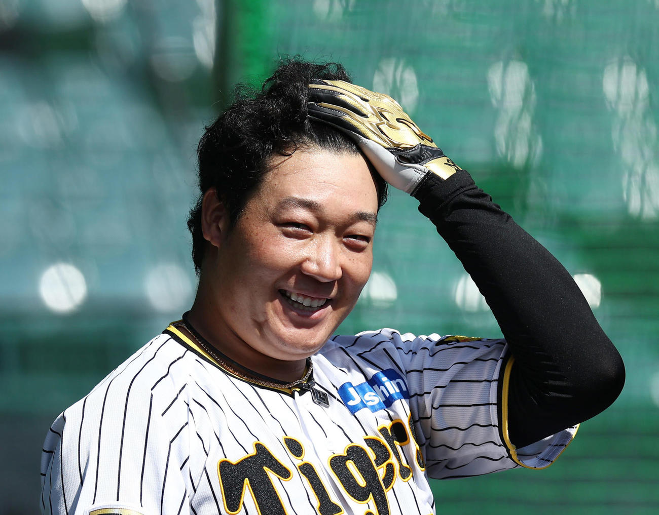 阪神大山悠輔（2024年10月11日撮影）