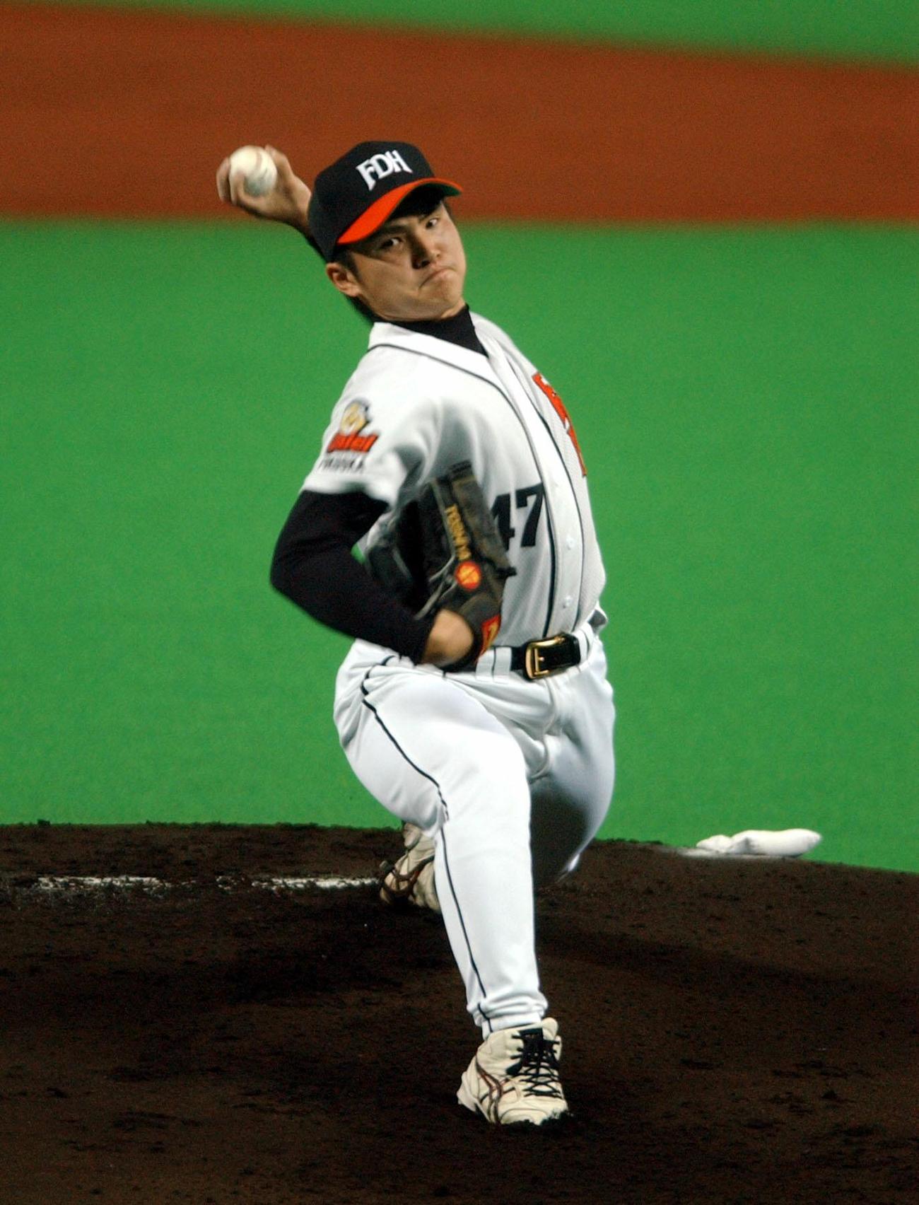 ダイエー時代の杉内俊哉（2003年10月26日撮影）