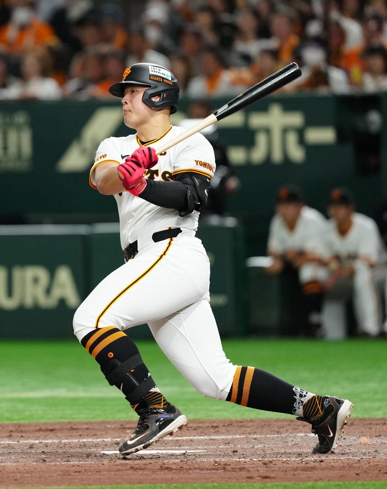 岡本和真（2024年10月21日撮影）