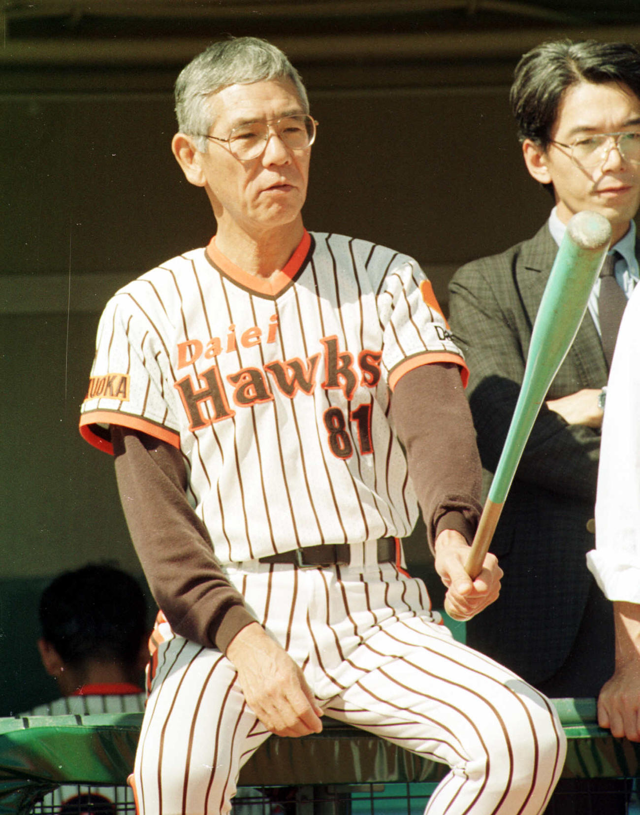 1989年　ダイエー1年目の杉浦忠氏、監督時代
