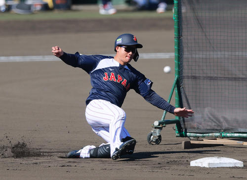 侍ジャパン】森下翔太が侍仕様の打撃防具新調「シーズンでも使おうかな