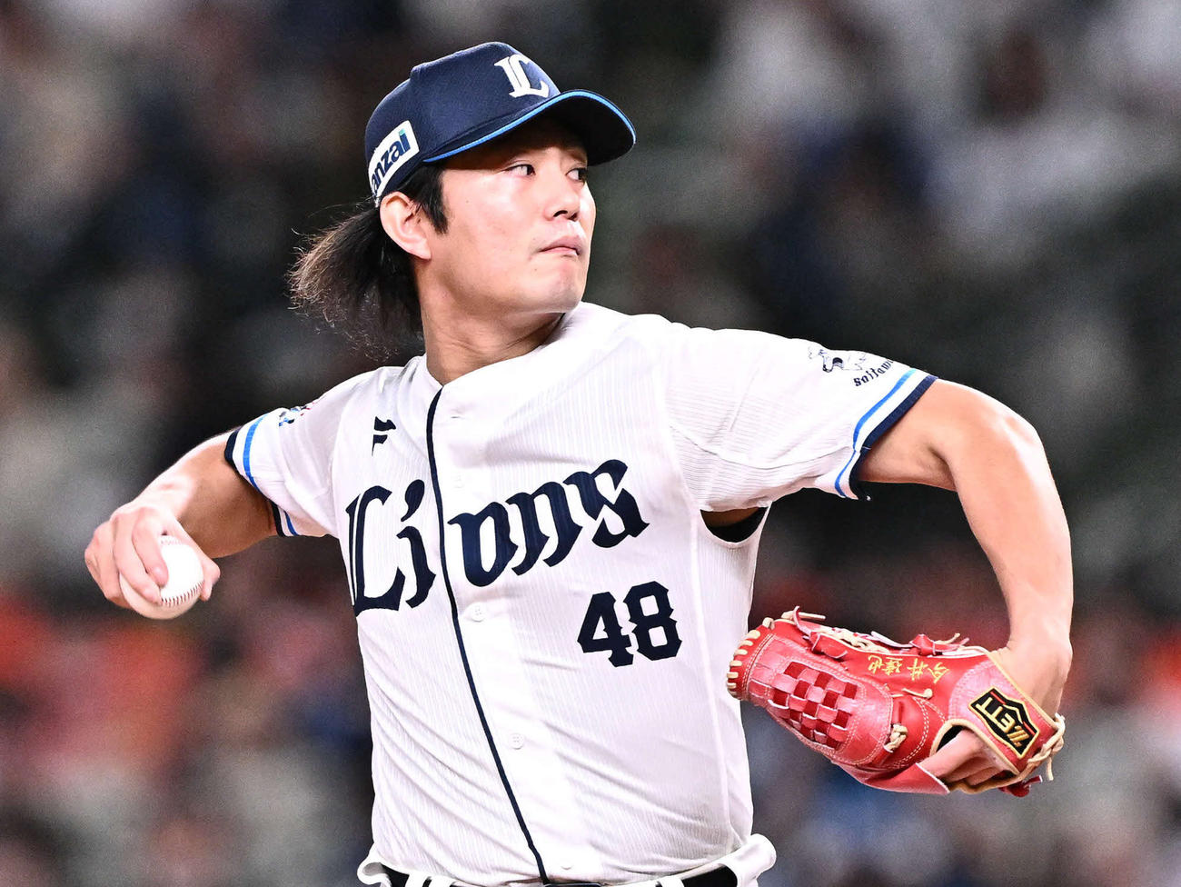 西武今井達也（2024年10月1日撮影）