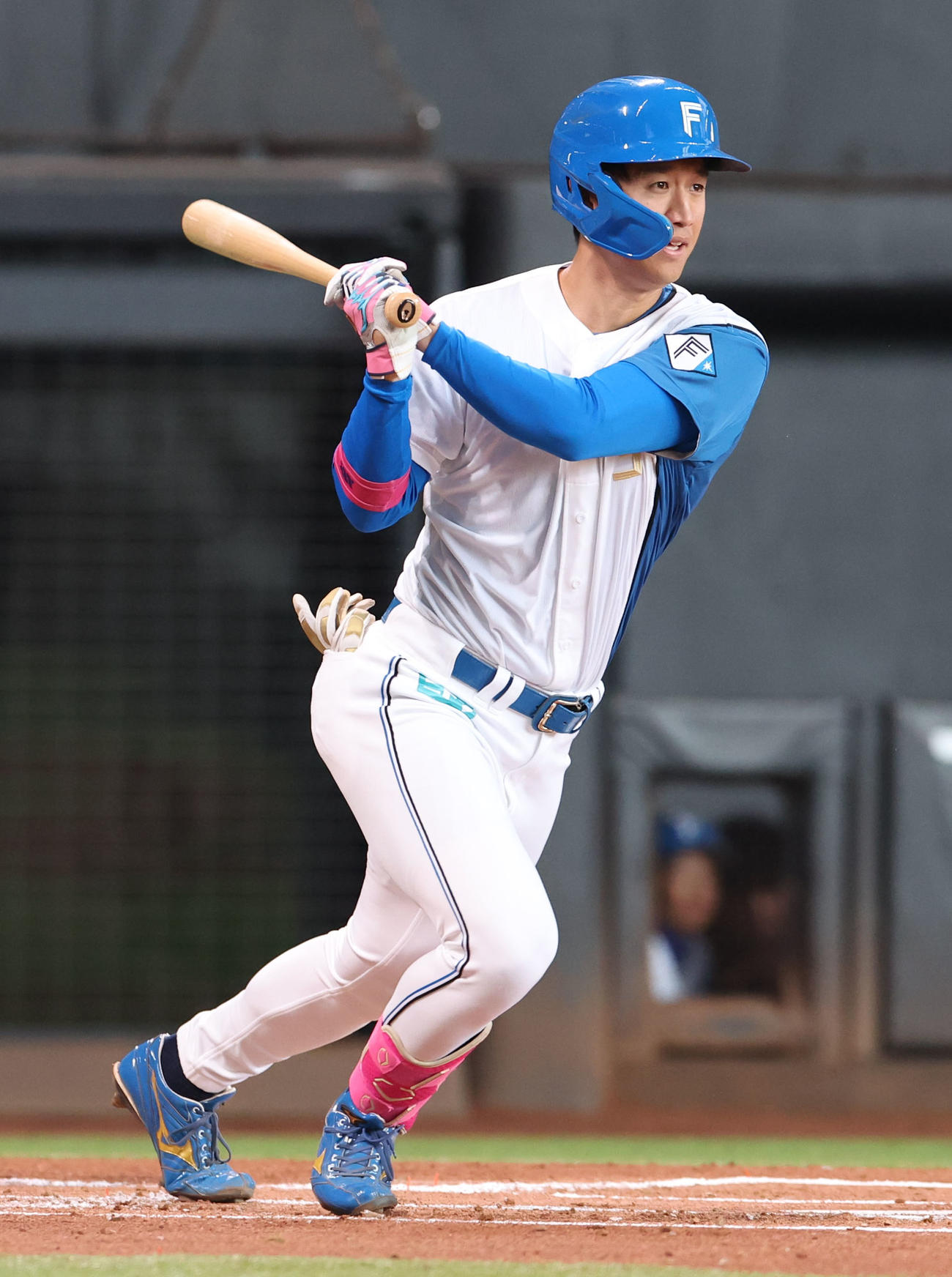 日本ハム加藤豪将（2024年4月撮影）