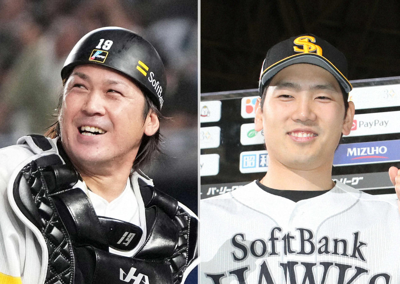 甲斐拓也（左）と石川柊太