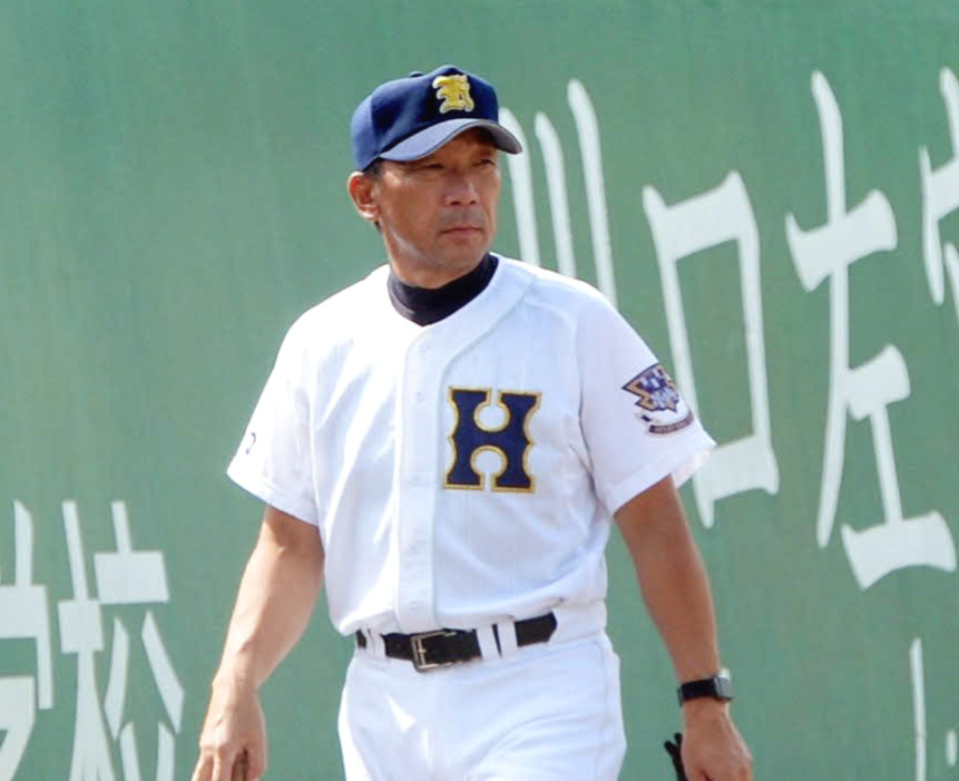 早鞆監督時代の大越基氏（2024年撮影）