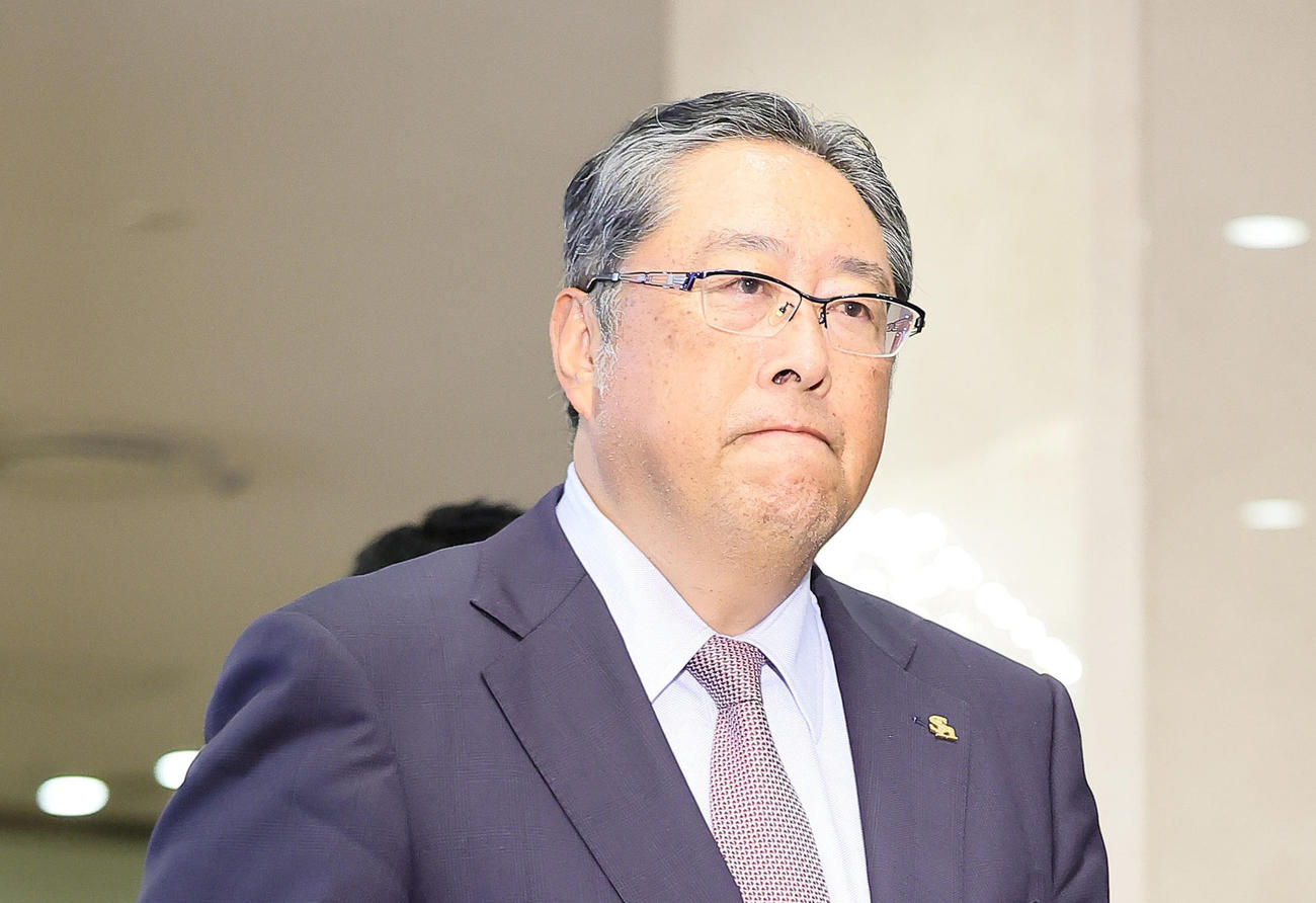 ソフトバンク後藤芳光球団オーナー代行兼社長（2024年9月27日撮影）