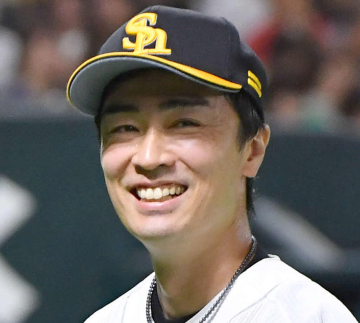 現役引退を表明したソフトバンク和田毅（2024年9月25日撮影）