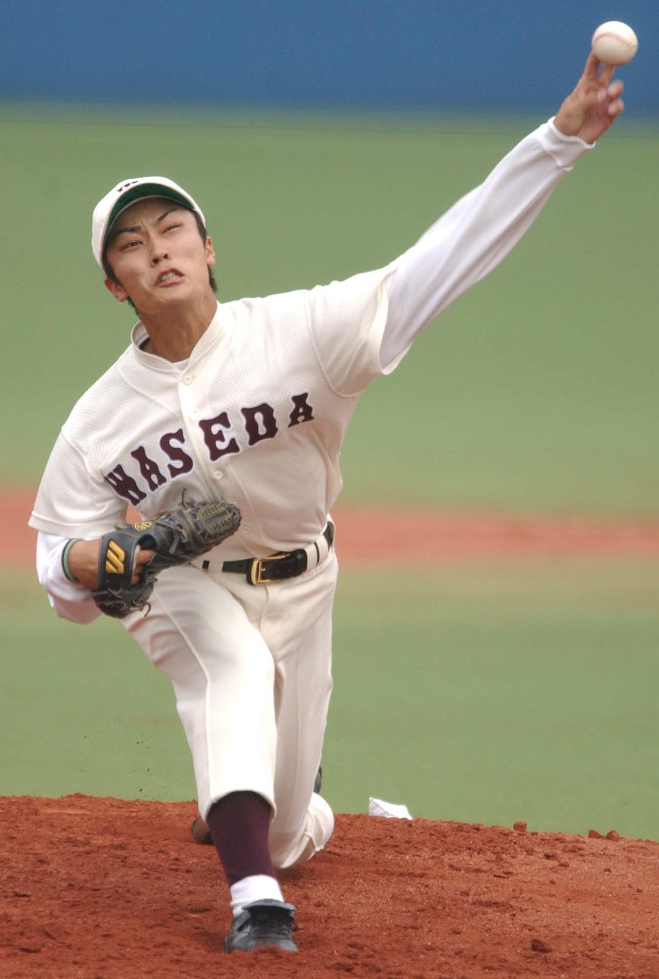 早大時代の和田毅（2002年10月19日撮影）