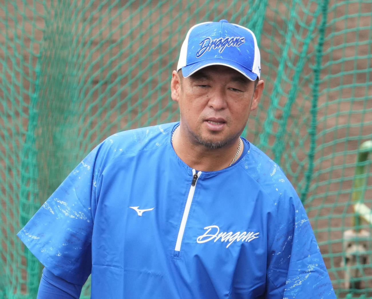 中日松中信彦打撃コーチ（2024年11月1日撮影）
