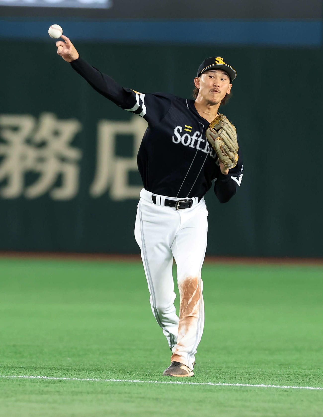 ソフトバンク三森大貴（2024年5月30日撮影）