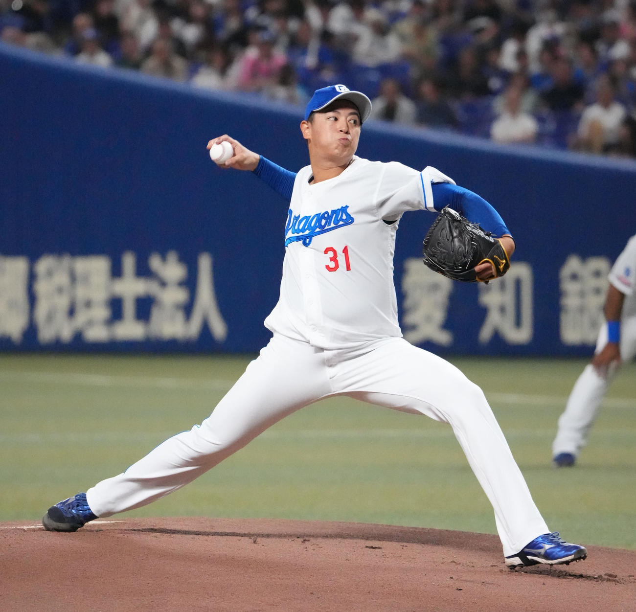 中日仲地礼亜（2024年5月撮影）