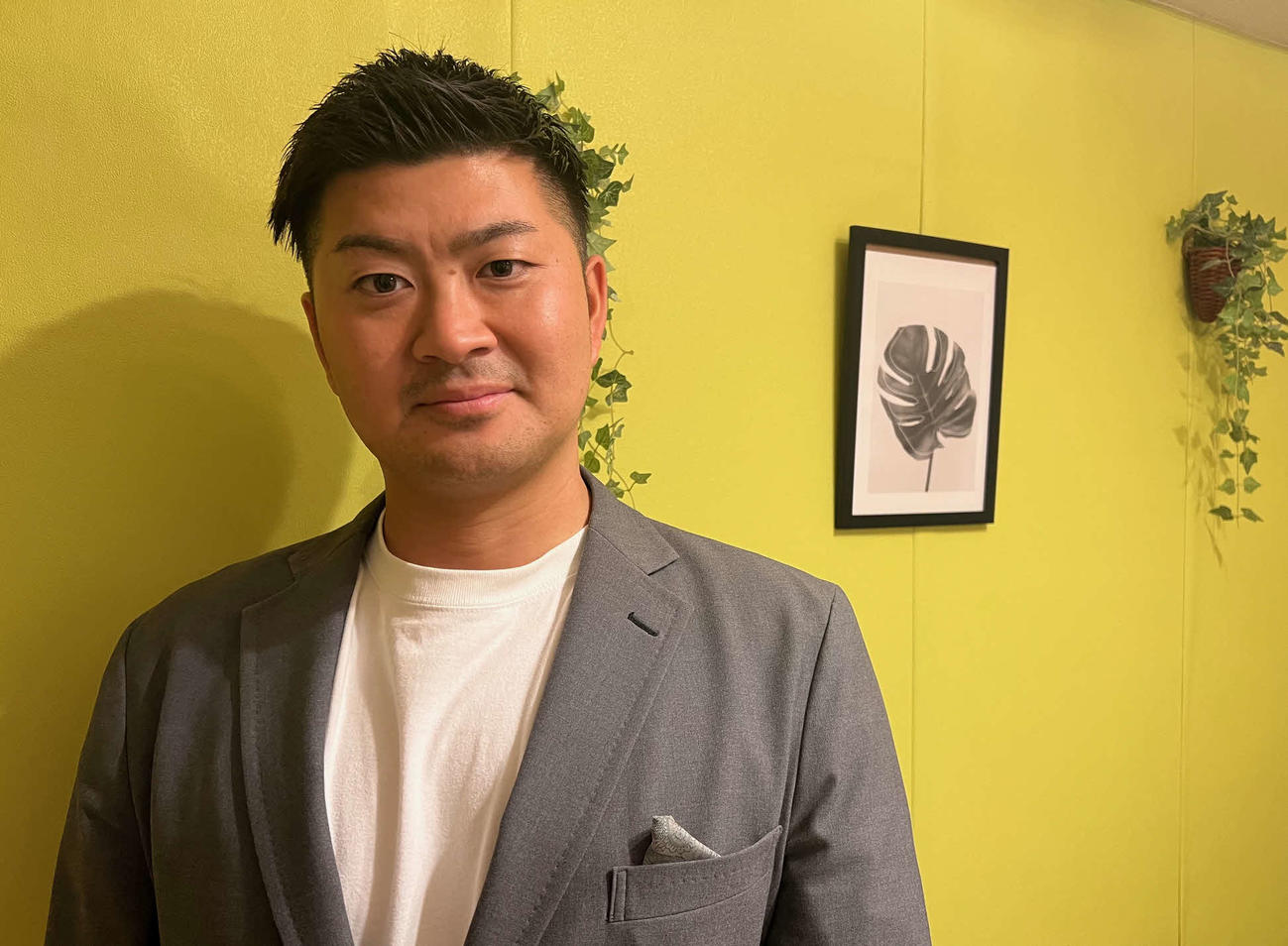 BCリーグ茨城の色川冬馬GM（撮影・金子真仁）