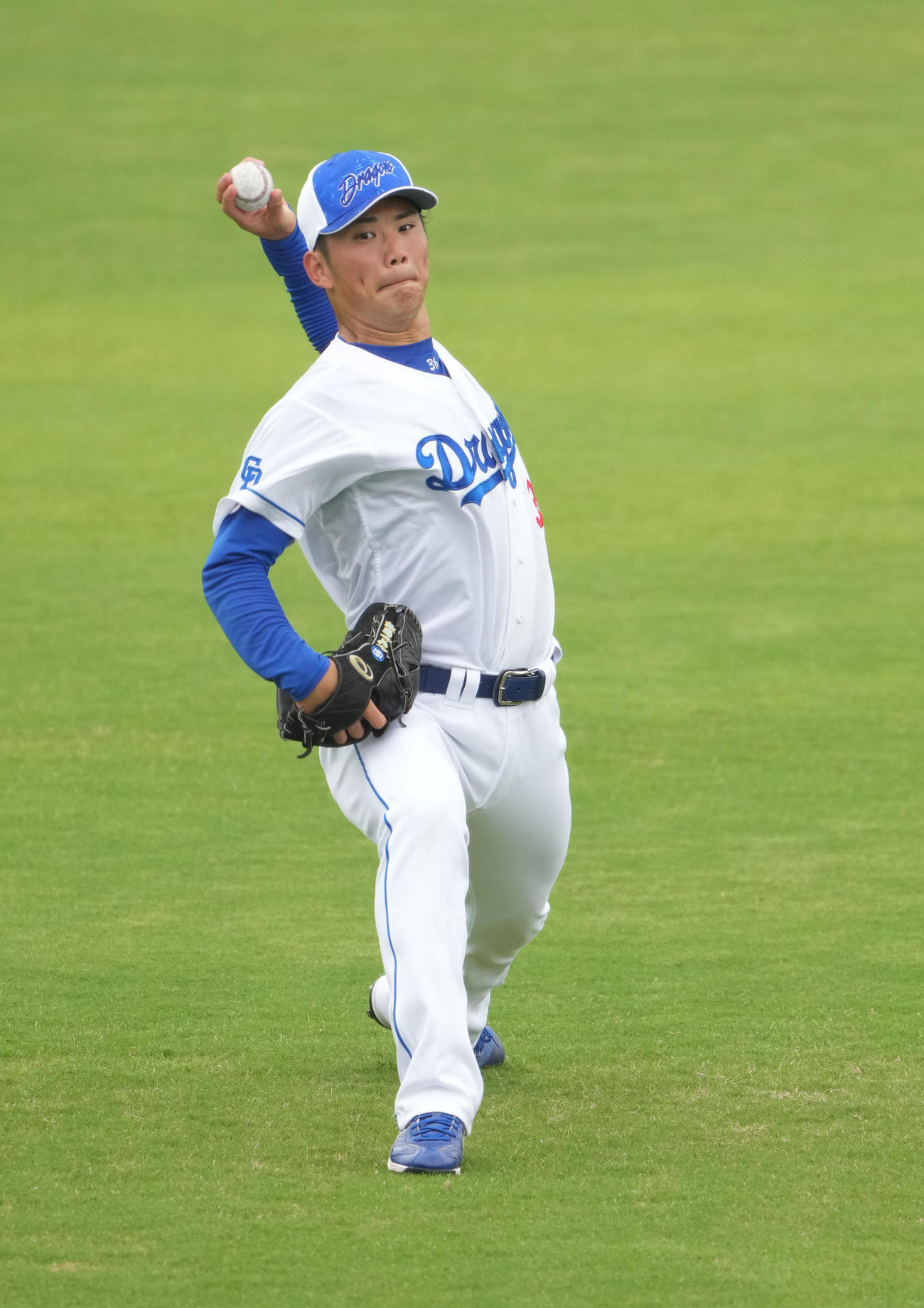 中日福田幸之介（2024年6月撮影）