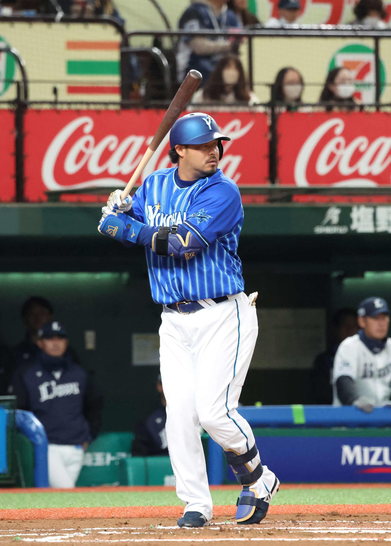 DeNA宮崎敏郎の打撃フォーム（2023年3月26日撮影）
