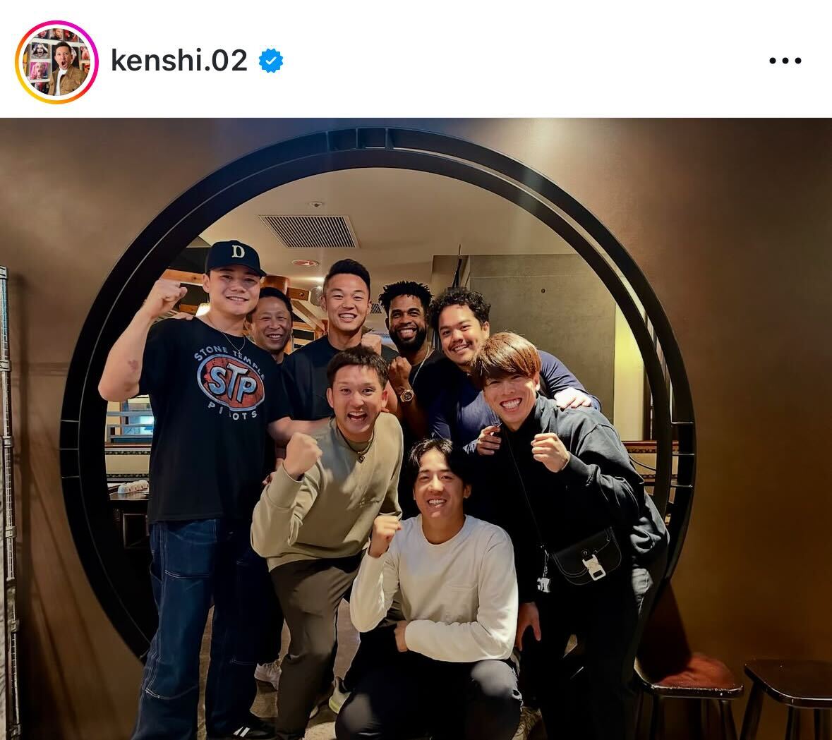 杉谷拳士氏のインスタグラムから