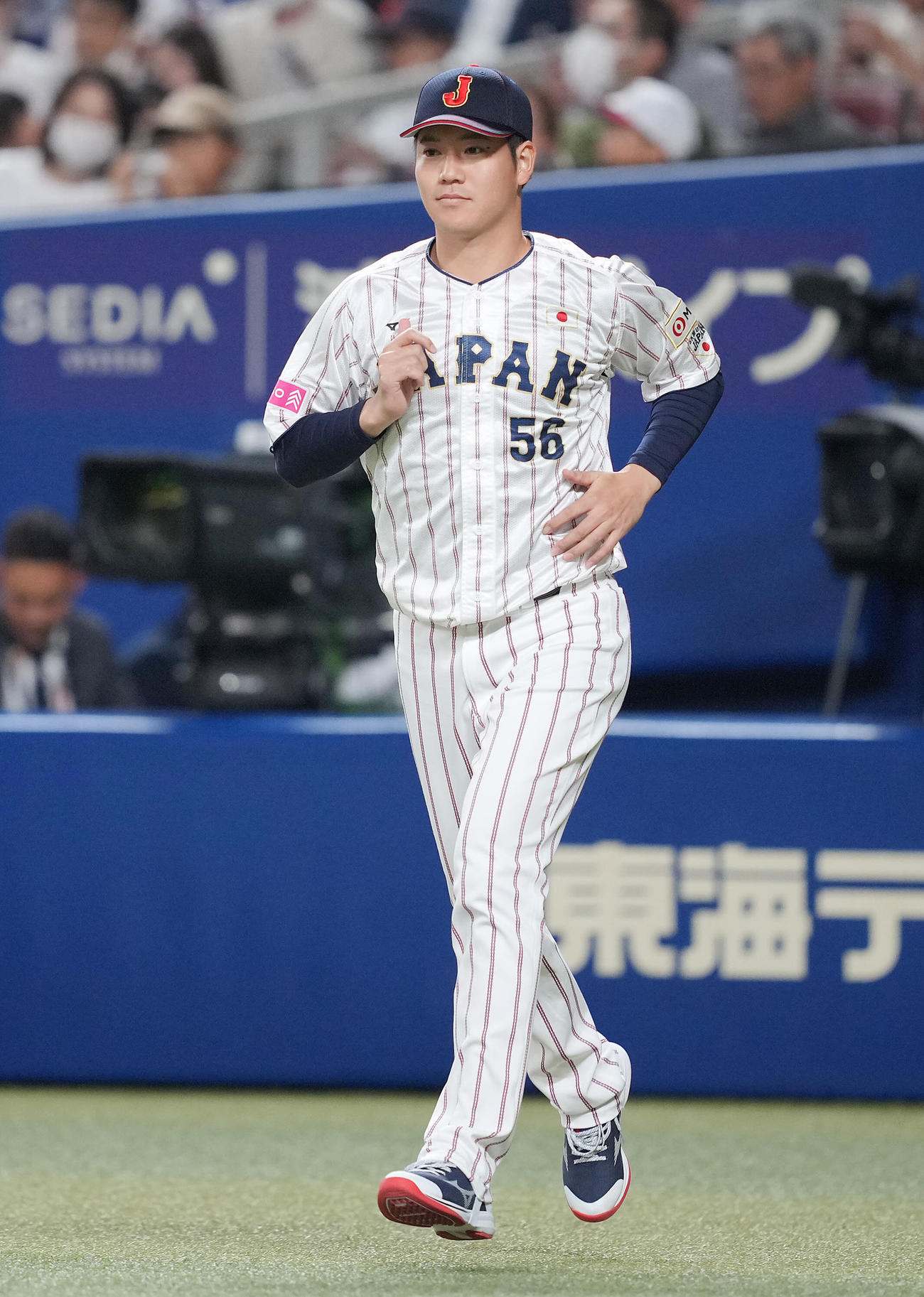 侍ジャパン鈴木翔天（2024年11月13日撮影）