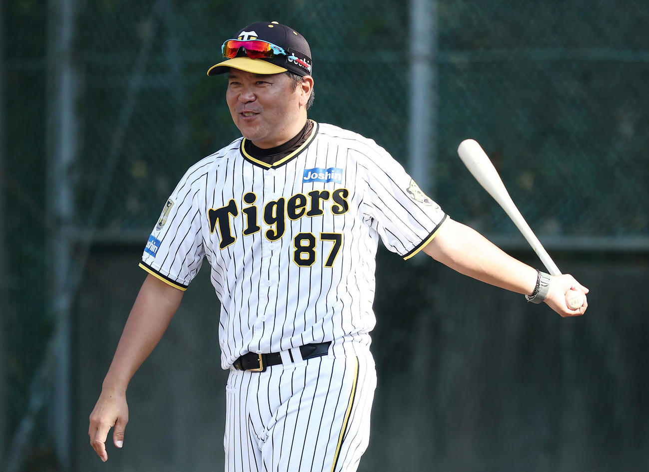 阪神野村克則バッテリーコーチ（2024年11月5日撮影）