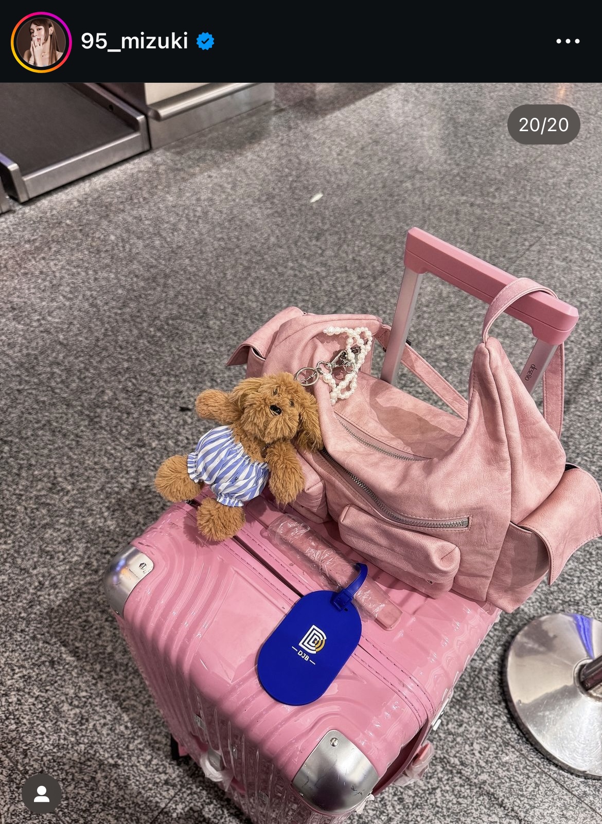 林襄のインスタグラムより