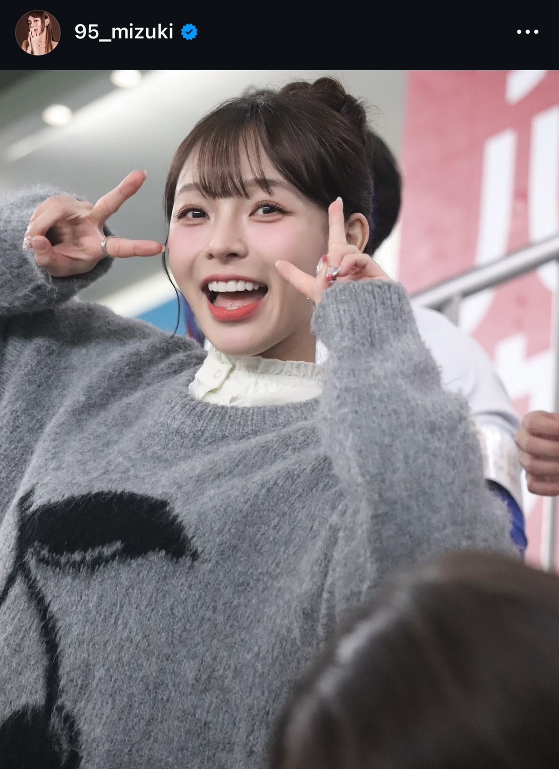 林襄（リン・シャン）のインスタグラムから（スクリーンショット）