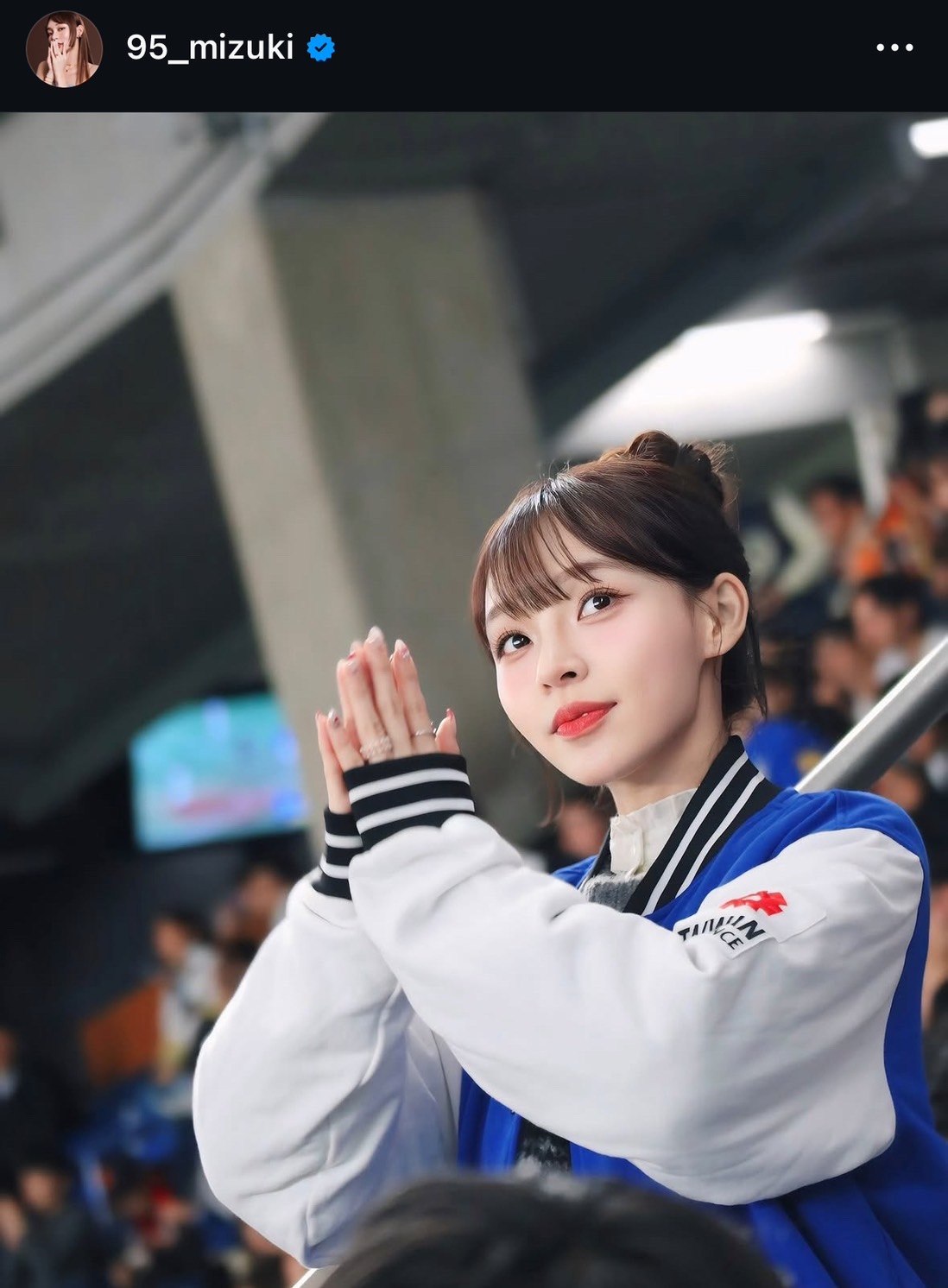 林襄（リン・シャン）のインスタグラムから（スクリーンショット）
