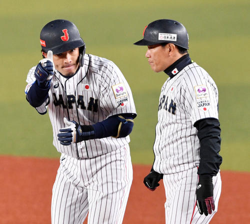 侍ジャパン　レプリカユニフォーム　松田宣浩 2025年11月侍ジャパン選手名入りプリントフェイスタオル 71松田 宣浩