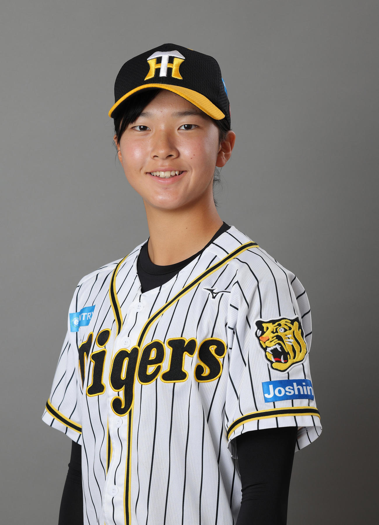 阪神タイガースWomenに新入団の西本夢生（球団提供）