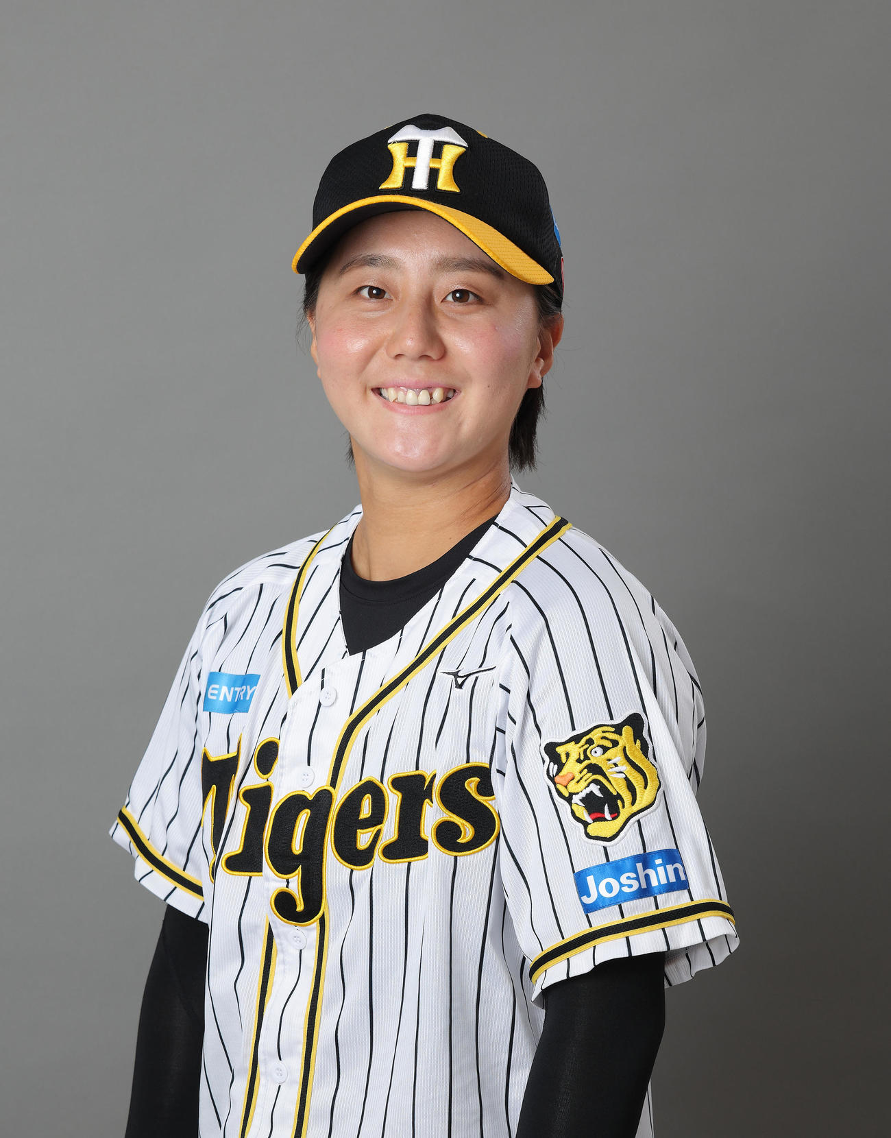 阪神タイガースWomenに新入団の白石美優（球団提供）