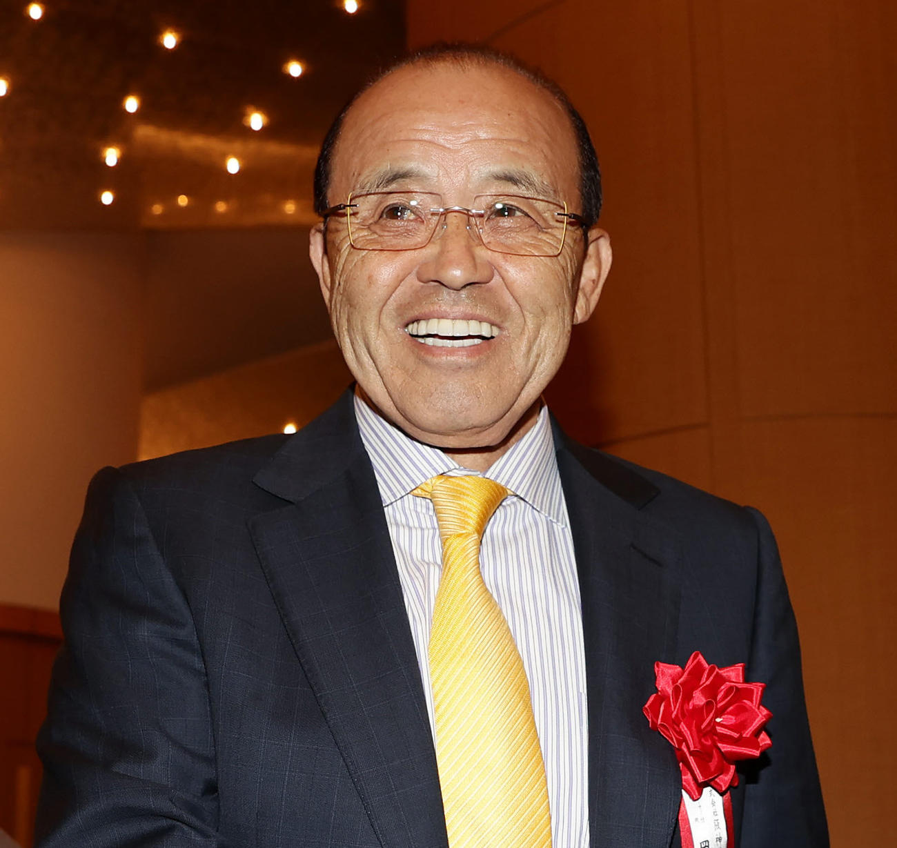 岡田彰布氏（2024年11月30日撮影）