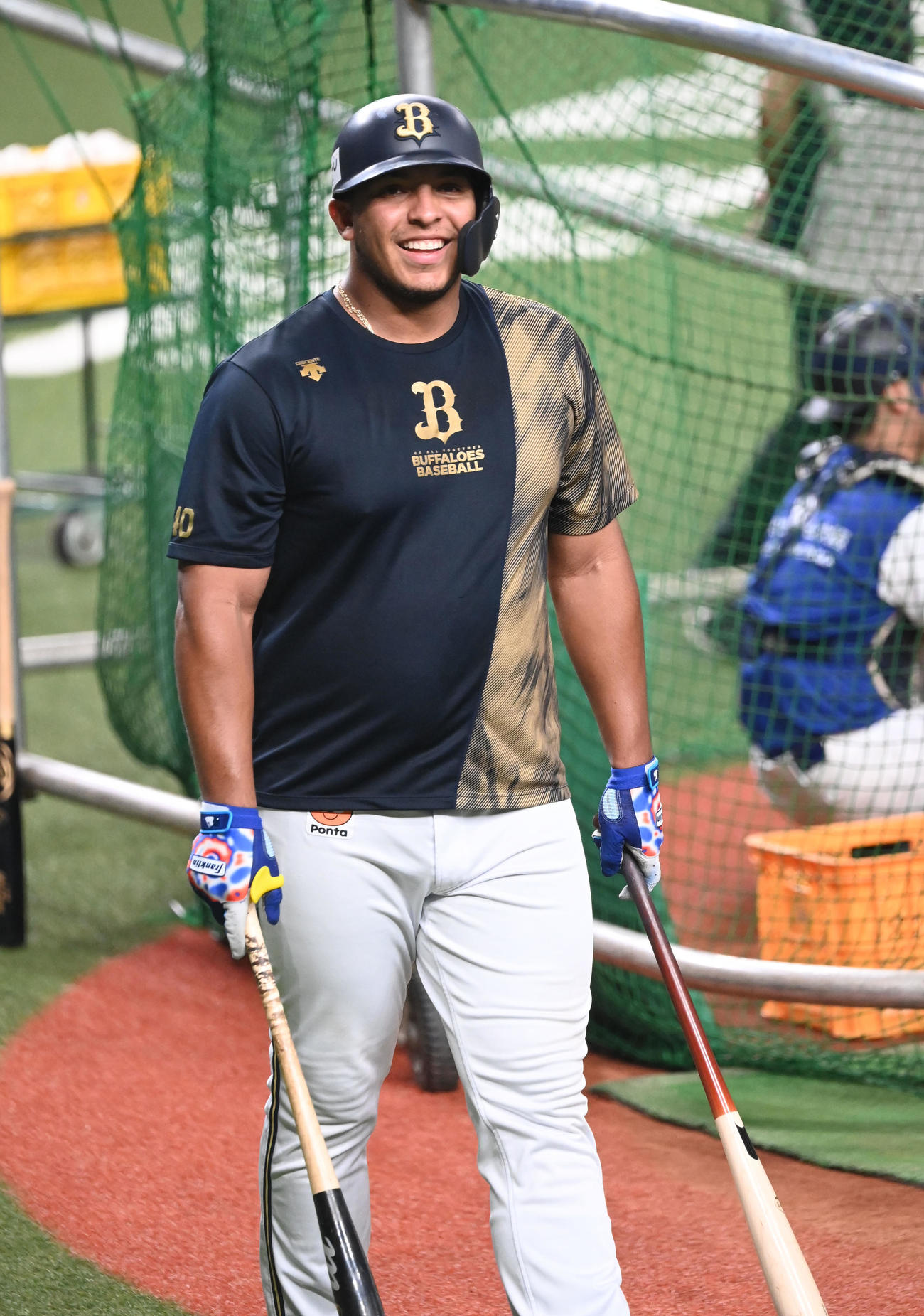 オリックスのレアンドロ・セデーニョ（2023年7月撮影）