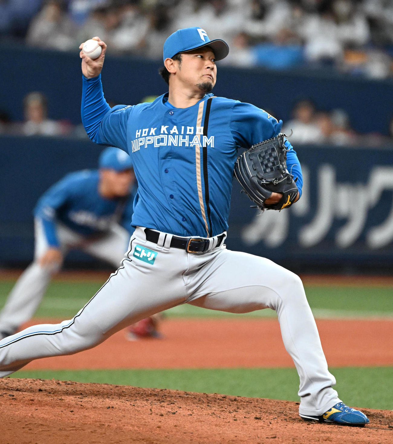 日本ハム池田隆英（2023年4月7日撮影）