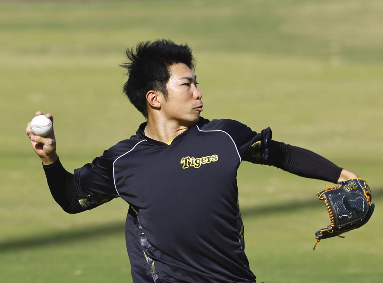 阪神石井大智（2024年撮影）