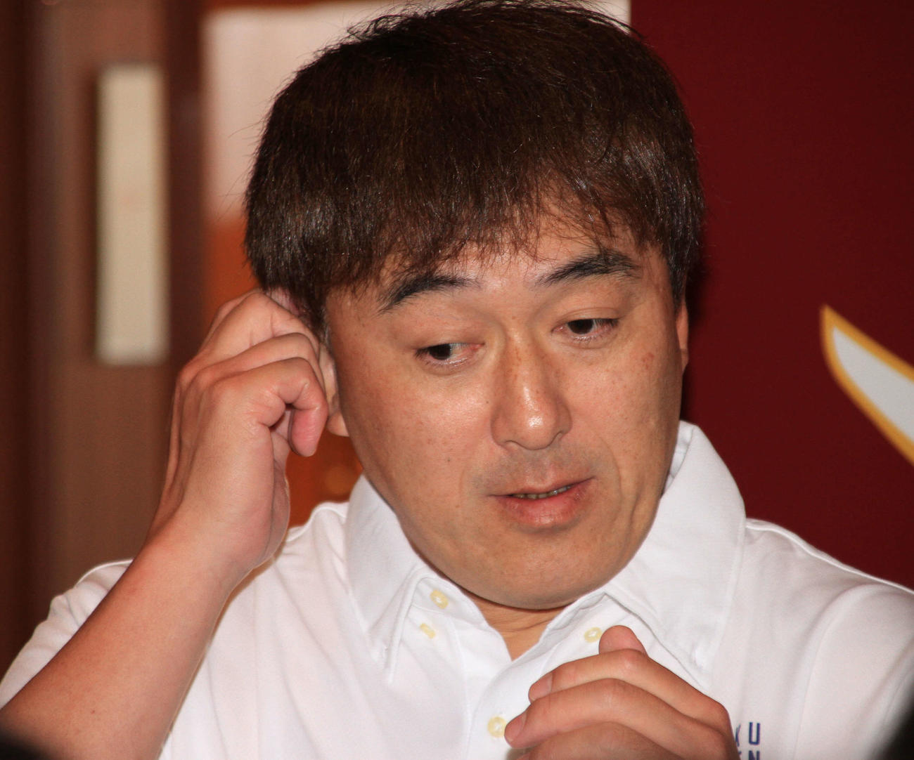 石井一久SD（2023年10月12日撮影）