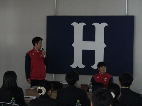 【広島】広島県内の野球部マネジャーら対象にNPBでは初の「キャリアサポート講習会」