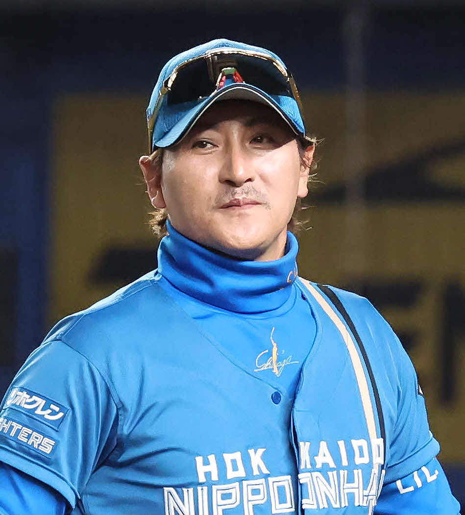 日本ハム新庄監督（2024年10月3日撮影）