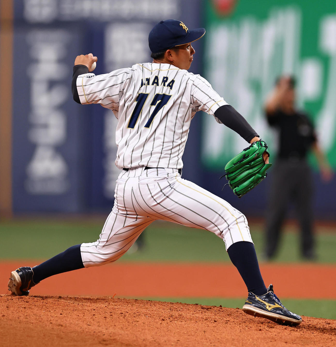 11月1日、NTT西日本対Honda NTT西日本先発の伊原