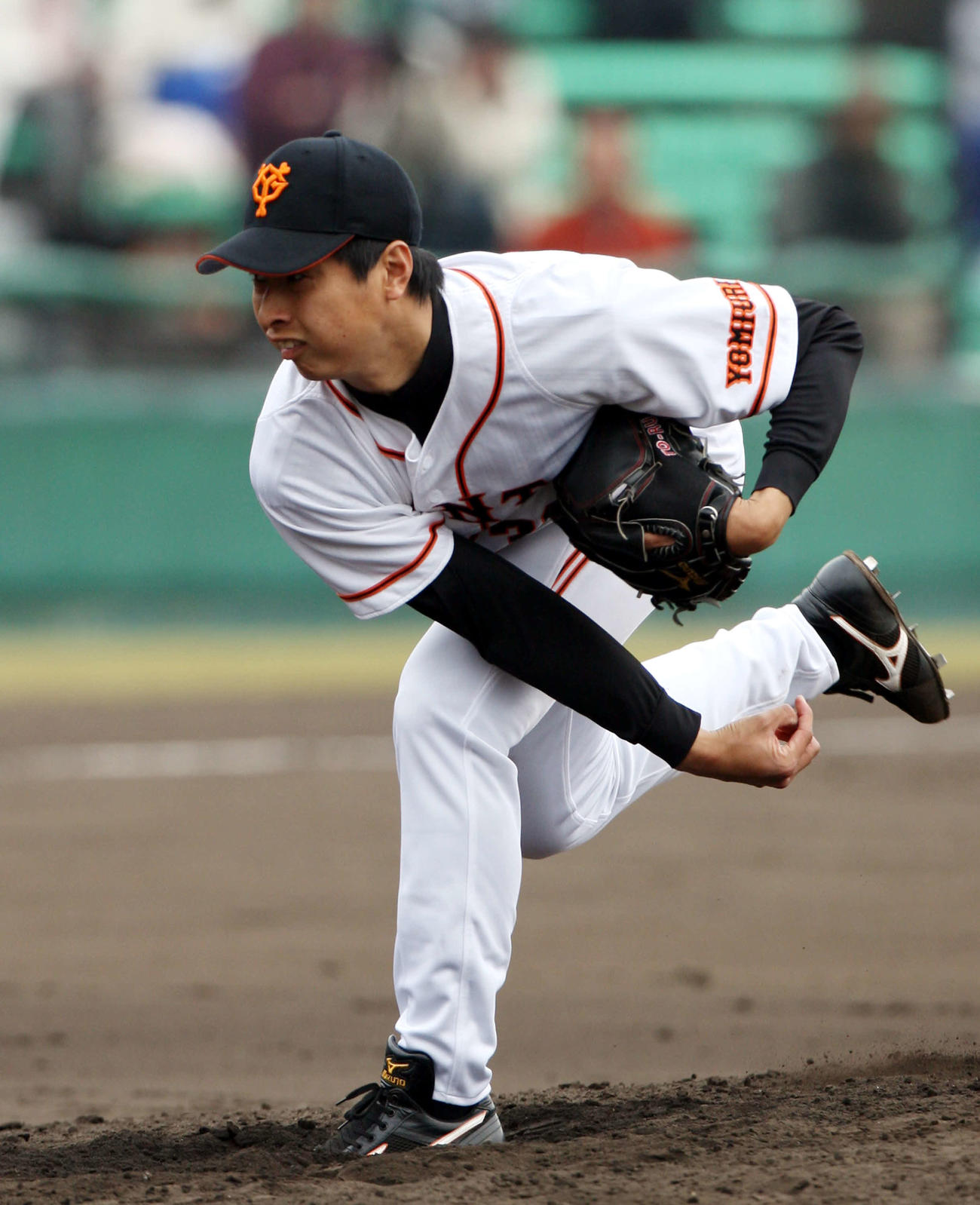 巨人時代の村田透（2008年3月13日撮影）