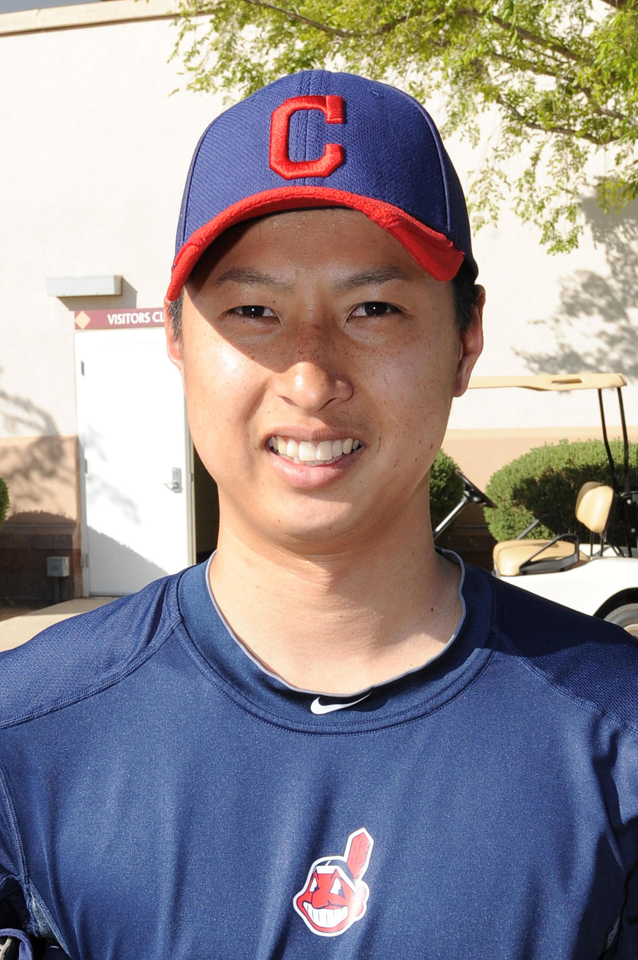 インディアンス時代のの村田透（2012年3月11日撮影）