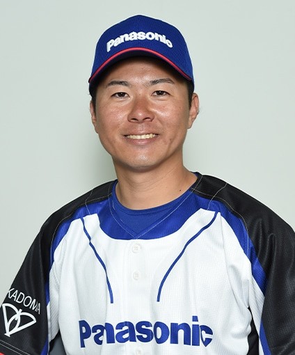 城間竜兵（パナソニック野球部のホームページから）