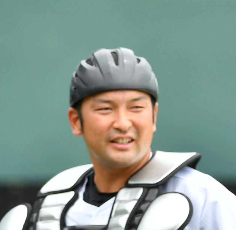 ソフトバンク嶺井博希（2024年5月23日撮影）